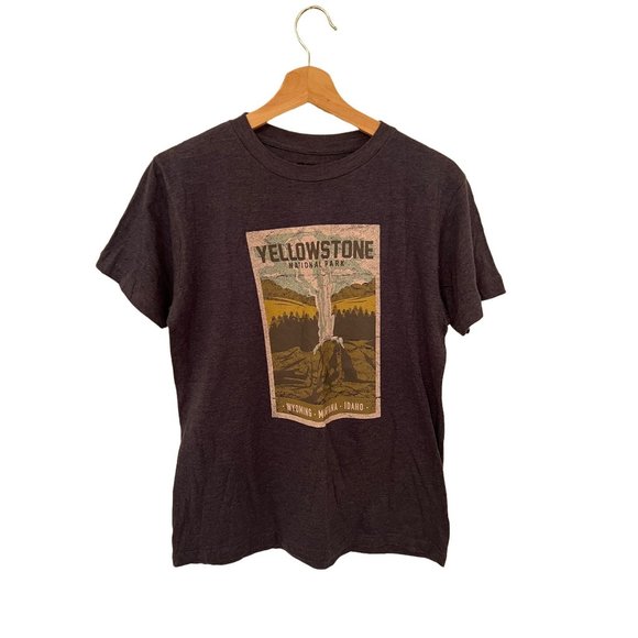 national park foundation Other - National Park Foundation T-Shirt Graphic Short Sleeve Shirt Men's Size Small Yel